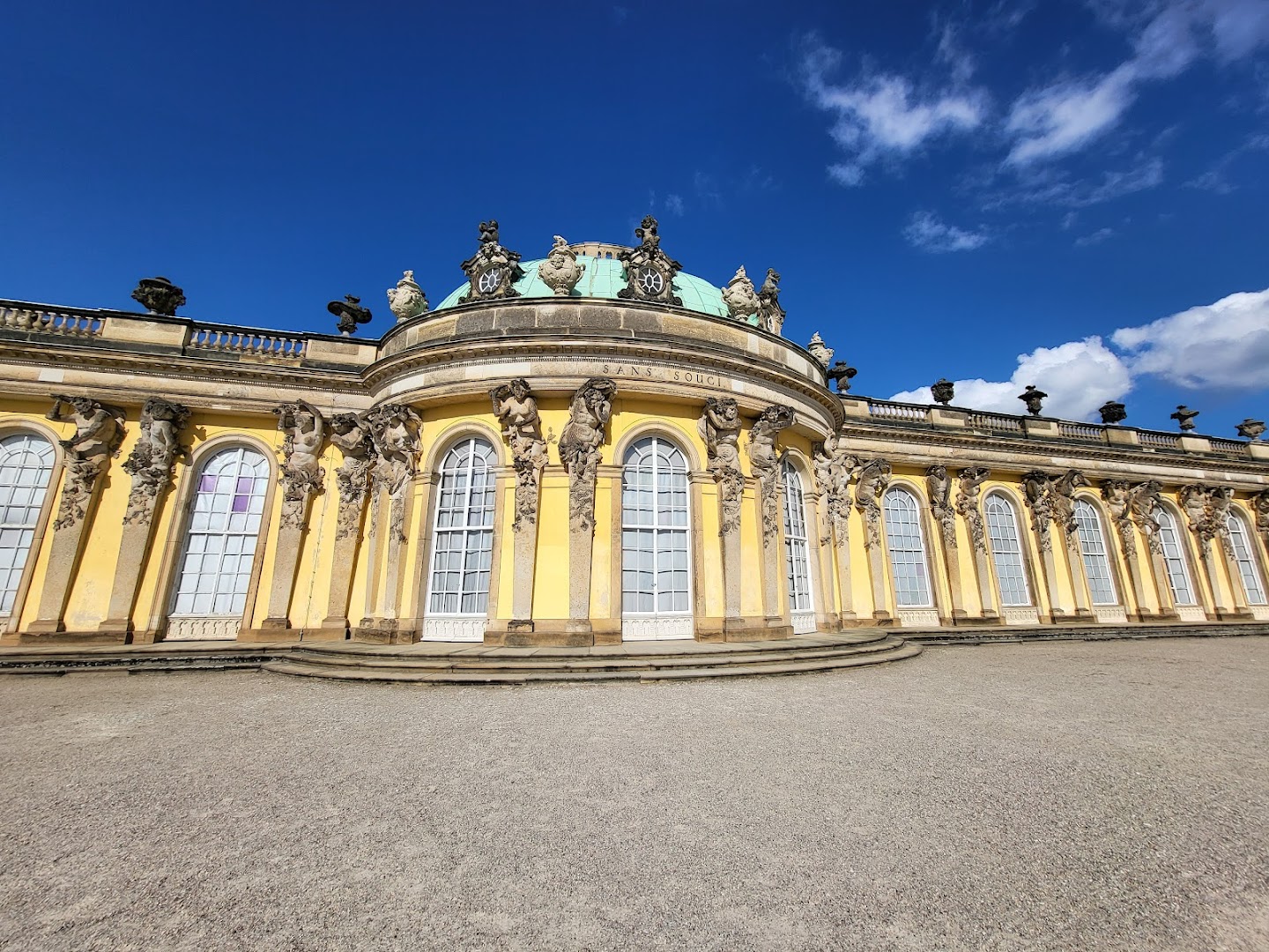 Potsdam, Sanssouci, Площадка, Берлин