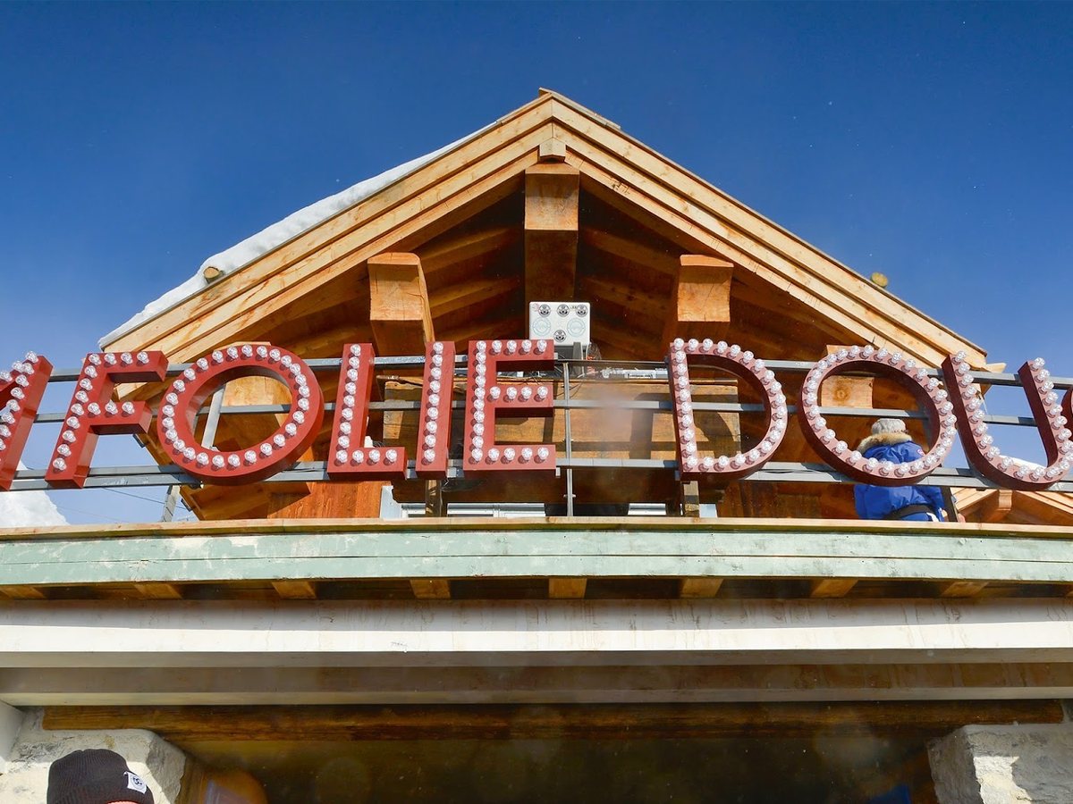 La Folie Douce Méribel-Courchevel, Venue, Courchevel