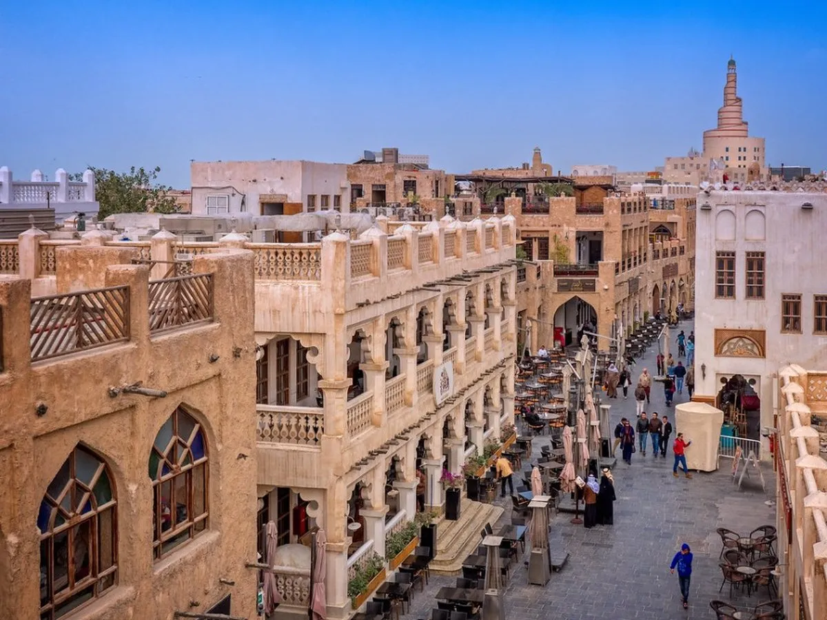 Souq Waqif, Площадка, Доха