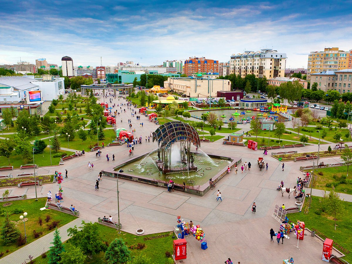 Цветной бульвар, Площадка, Тюмень